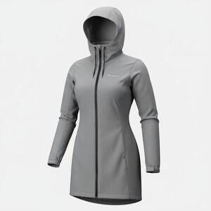 Columbia Women's Lightweight Spring Coat Grey XS / Manteau Léger Femme Gris TP